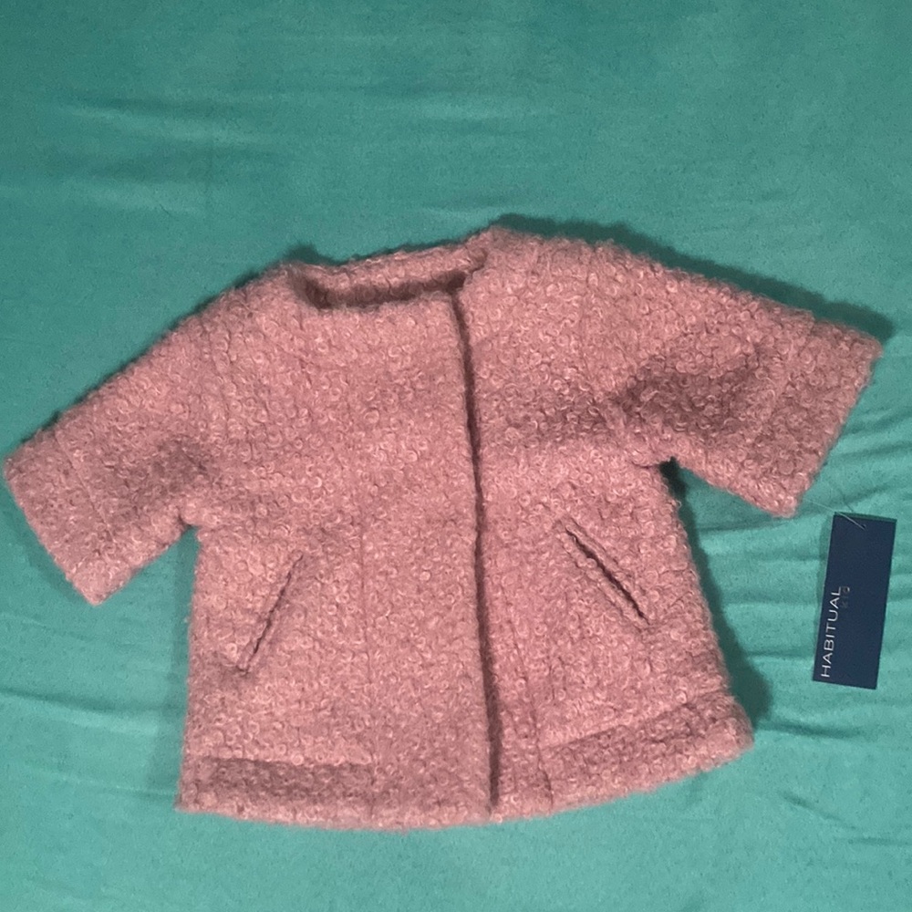 Dress coat 12 month textured